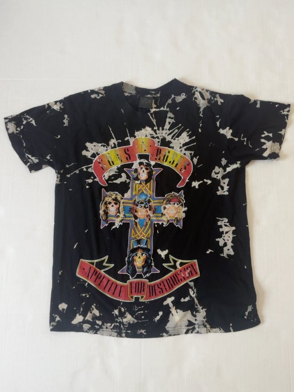 Metal King Guns N’ Roses Appetite for Destruction Tee M